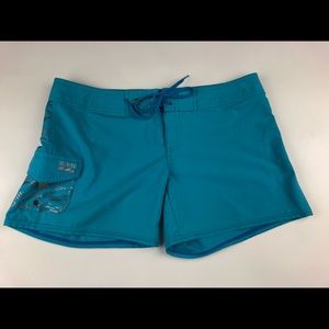 Billabong Women’s Board Shorts Size 7 Aqua